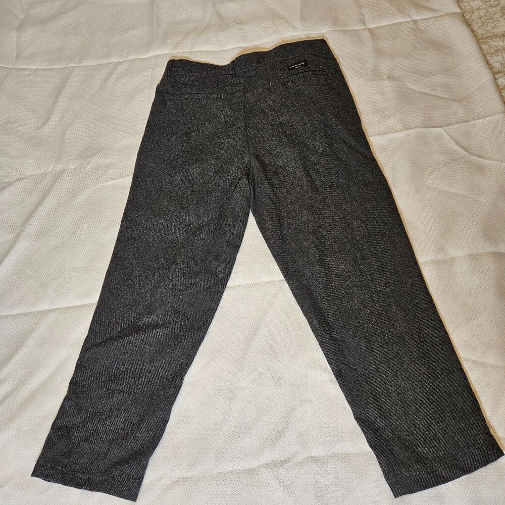 I Love Ugly Hi Stranger mens trousers gray medium wool blend - Picture 2 of 12